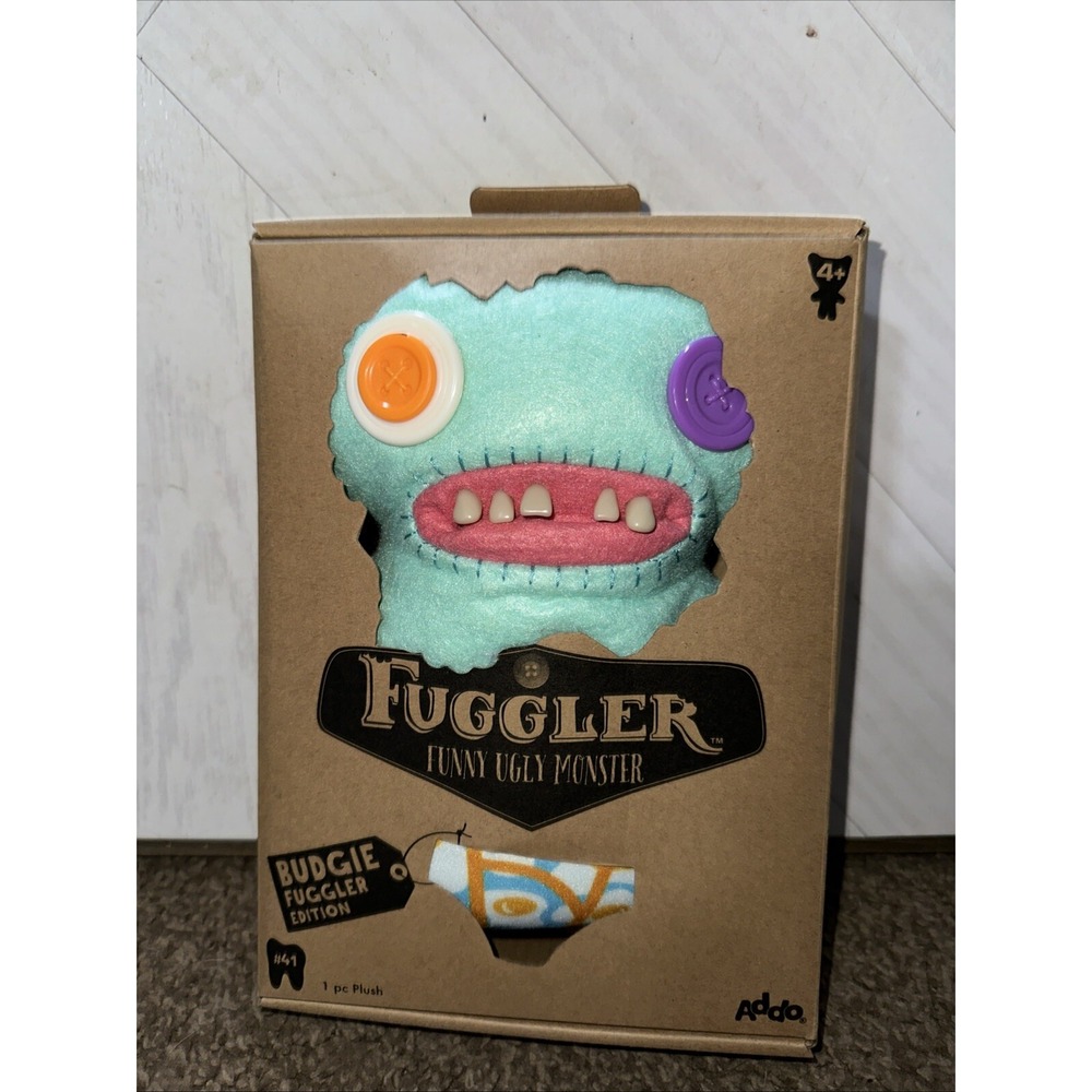 Fuggler Ugly Monster BUDGIE EDITION 9" Gaptooth Mcgoo Fried Egg Underwear #41